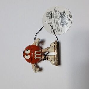 M&M Monet Jewelry Trinket Box W/ Charm Enamel